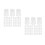 400Pcs Transparent Perfume Spray Bottle Converter PP Pump Adapter Kit 7