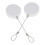 4Pcs Steel Retractable Safety Cable Lock for Electronics Storage White 2