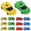 100Pcs Assorted Color Cute Car Shaped Pencil Erasers for Students 2