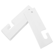 15Pcs White Silicone Glass Cleaner Squeegee Set for Shower & Kitchen