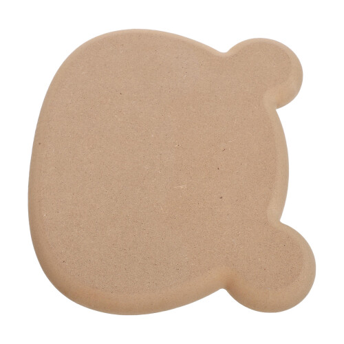 3Pcs Wooden Clay Mold Pottery Tools Bear Shape Plate Form Handbuilding 2