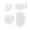 4Pcs Transparent Acrylic Quilting Rulers Clear Patchwork Sewing Tools 3