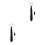 2St Blauwe Flitsende LED Stropdas Polyester Rave 4