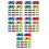 100Pcs Assorted Color Cute Car Shaped Pencil Erasers for Students 9