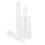 20Pcs Tapered White Plastic Yarn Cones for Efficient Sewing Winding 1