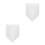 20Pcs Tapered White Plastic Yarn Cones for Efficient Sewing Winding 4