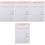 4Pcs Assorted Color Household Planner Notepad Portable Memo Pads 5
