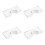 4Pcs Acrylic Pool Table Ball Markers for Accurate Billiard Positioning 9