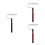 3Pcs Compact Roller Stands with Five Line Support for Home Use 9