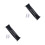 2Pcs Foldable Bamboo Foot Hammock Black Under Desk Office Foot Rest 9