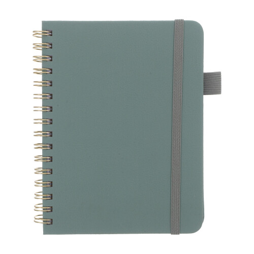 Dark Green Mini Password Notebook with Alphabetical Index and Tabs