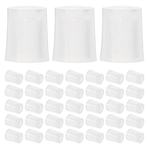 400Pcs Transparent Perfume Spray Bottle Converter PP Pump Adapter Kit 1