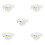 20Pcs Decorative Fire Sprinkler Cover Plates Iron Material 10