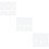 White Mandala Dot Stencils Reusable DIY Painting Templates Pet 10