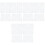 White Mandala Dot Stencils Reusable DIY Painting Templates Pet 4