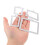 1Set Silver Carbon Steel Frame Metal Die for Precise Scrapbook Cutting 4