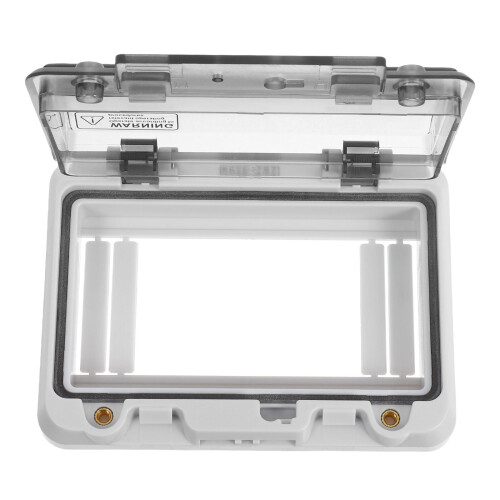 5Pcs Electrical Panel Cover Waterproof Dustproof Pc ABS 1