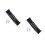 2Pcs Foldable Bamboo Foot Hammock Black Under Desk Office Foot Rest 7