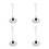 4Pcs Stainless Steel Pasta Strainer Spoon for Kitchen Serving 3