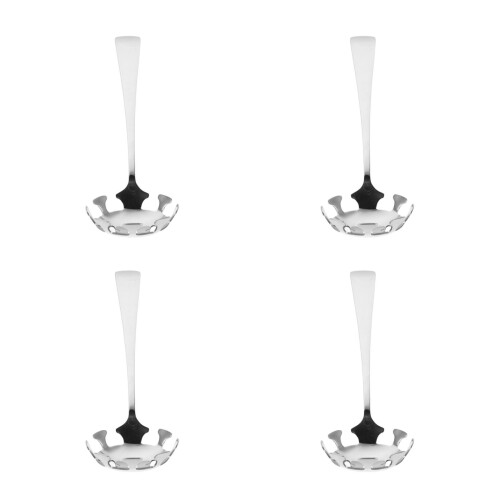 4Pcs Stainless Steel Pasta Strainer Spoon for Kitchen Serving 2