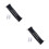 2Pcs Foldable Bamboo Foot Hammock Black Under Desk Office Foot Rest 8