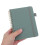 Dark Green Mini Password Notebook with Alphabetical Index and Tabs 4