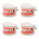 4Pcs Realistic Dentist Typodont Model ABS Multi Teeth for Learning Use 6