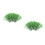 2Pcs Durable Green Plastic Model Trees for Landscape and Train Scenery 7