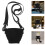 12Sets Black Neoprene Wine Glass Insulators with Sturdy Nylon Lanyards 9