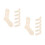 12Pcs Beige Wooden Sock Stretchers Adjustable Knit Sock Blocking Tools 4