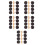 20Sets Coffee Wood Toggle Buckles Durable Coat Closure Buttons 6
