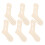 12Pcs Beige Wooden Sock Stretchers Adjustable Knit Sock Blocking Tools 3