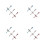 12Pcs Assorted Color Non Piercing Belly Button Rings Angel Wing Design 5