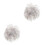 2Pcs Halloween White Synthetic Wig Punk Rocker Mullet Cosplay 5