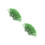2Pcs Durable Green Plastic Model Trees for Landscape and Train Scenery 5