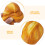 PU Fake Bread Ornament Orange Realistic Bakery Decor Prop 7