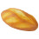 PU Fake Bread Ornament Orange Realistic Bakery Decor Prop 9