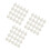 300Pcs White Ps Cake Boards Cake Base Trays for Baking Use 4
