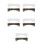 10Pcs Ps Durable Barber Clipper Guard Storage Box Multi Hair Tool Case 6