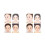 8Pcs Portable Kids Face Paint Practice Board Washable Creative Tool 6
