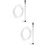 2Sets Professional Black Auto Siphon Hose Reusable for Wine Transfer 8