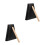 2Sets Metal Cowbell for Music Instrument and Drum Set Play 6