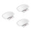 3Pcs Lightweight White Digital Scale for Small Pets with Clear Numbers 6