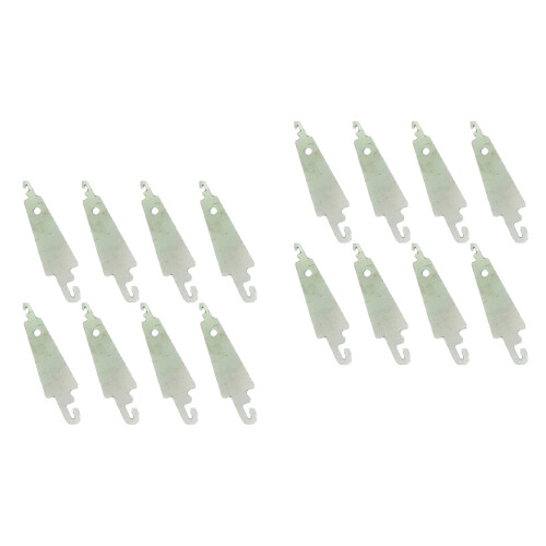 60Pcs Sewing Needle Threaders Beige Wire Loop for Craft and Embroidery 2
