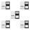 10Pcs DIY Eyeshadow Lipstick Palette Dual Compartment Makeup Organizer 4