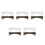 10Pcs Ps Durable Barber Clipper Guard Storage Box Multi Hair Tool Case 5