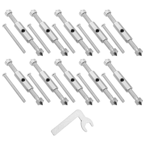 84Pcs Metal Electrical Box Screws Switch Repair Tools