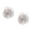 2Pcs Halloween White Synthetic Wig Punk Rocker Mullet Cosplay 9