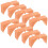 80Pcs Durable Chocolate Mini Bricks for Sandbox Model and Craft Decor 1