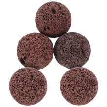 20Pcs Brown Volcanic Rock Fish Tank Stones Aquarium Decoration Rocks